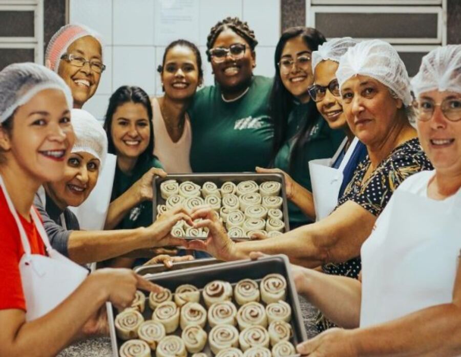 Turma reunida em um dos nossos encontros